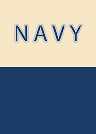 Navy & Beige Simple design 30