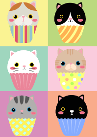 Cup Cake Cat Theme