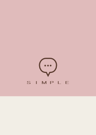 SIMPLE(beige pink)V.1393b