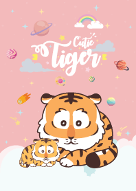 Tiger Baby Galaxy Pink