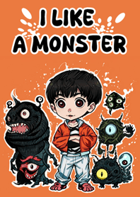 I like a monster [Orange]