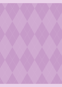 Stylish Argyle on light purple