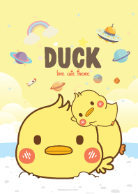 เป็ดน้อย น่าร๊ากกก สีเหลืองไข่