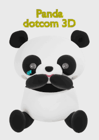 Panda dotcom 3D themes - B&W