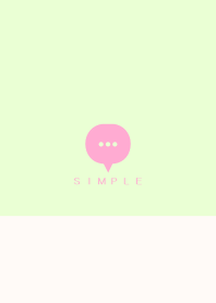 SIMPLE(pink green)V.1233b