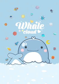 วาฬน้อย สีท้องฟ้า