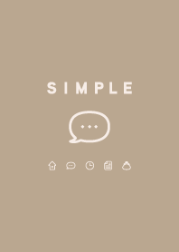 Simple color /Dusty beige