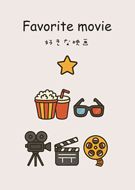 Favorite Movie Time(beige)