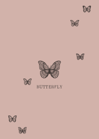 BUTTERFLY - Old Rose
