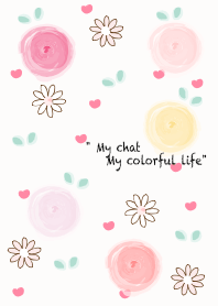 Pastel colorful watercolor 34