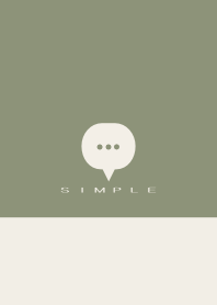 SIMPLE(beige green)V.1757b