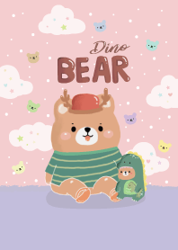 Bear Dino Pastel.