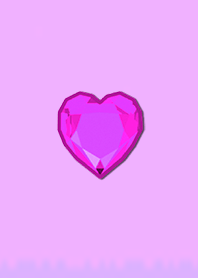 Simple Diamond Heart 103