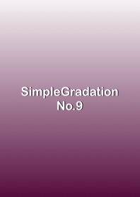 Simple gradation No.2-9