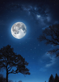 Bright Moon and Dawn 28d054