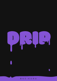 Drip Dark Purple