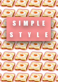 Fried fried egg toast