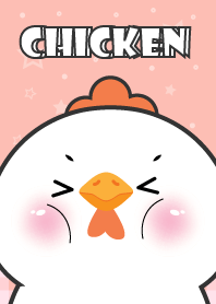 Very Cute  White Chicken  Theme