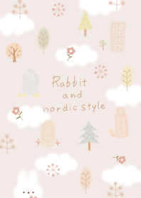 pinkbrown Rabbit and nordic style08_2