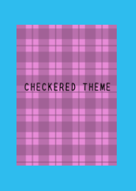 PINK CHECKERED THEMEj-BLUE-GREEN