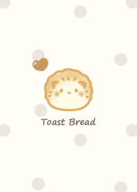 Hedgehog Toast -peanut- dot
