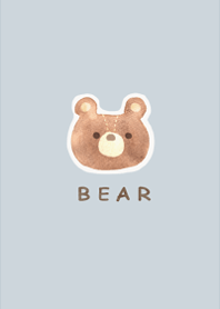 Cute cute simple bear.9