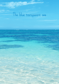 The blue transparent sea.MEKYM 27
