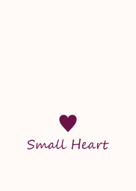 Small Heart *Grape*