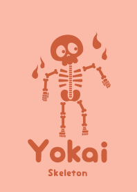 Yokai skeleton Saichel Pink