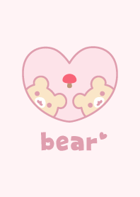 Bear Mushroom - Pink