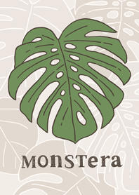 觀葉植物 11-龜背芋 / 2024 LET'S DRAW