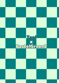 Teal[]PastelGreen2-TKCJ