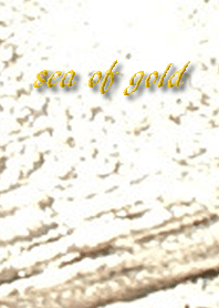 金運上昇！自然が生み出した黄金色の海です