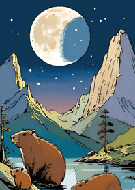 Ukiyo-e - Capybara eB0B62