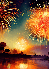 Beautiful Fireworks Theme#126