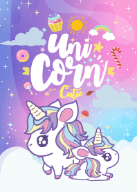 Unicorn Kawaii Love Universe