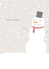 Nordic Snowman-beige WV