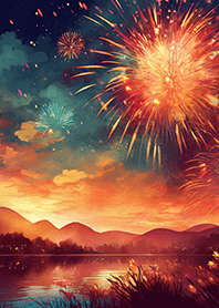 Beautiful Fireworks Theme#584