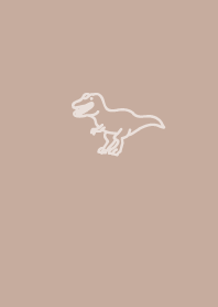ベージュきょうりゅうティラノサウルス