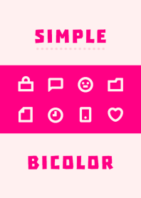 Simple BICOLOR [PINK] No.210