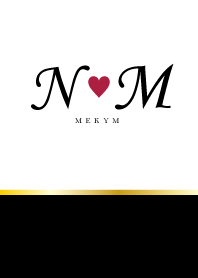LOVE INITIAL-N&M 12