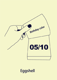 Birthday color May 10 simple: