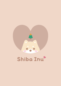 Shiba Inu2 tree - orange