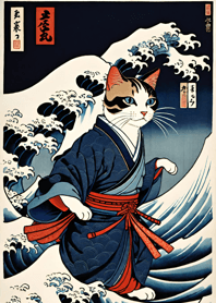 Lautan Kucing Ukiyo-e 14
