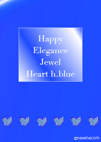 Happy Elegance Jewel Heart h.blue
