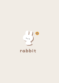 Rabbits5 Sunflower - Brown