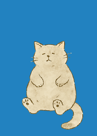 blue 猫は癒してくれる09