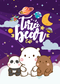 Bear Cute Galaxy Wine