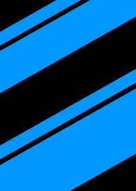 Simple Blue & Black no logo No.3-3