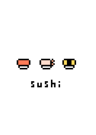 Pixel Sushi /white vivid